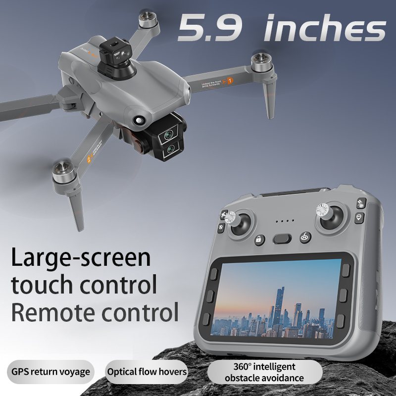 Drone Gimbal 2 Axis - Drone professionnel L300 Pro GPS avec