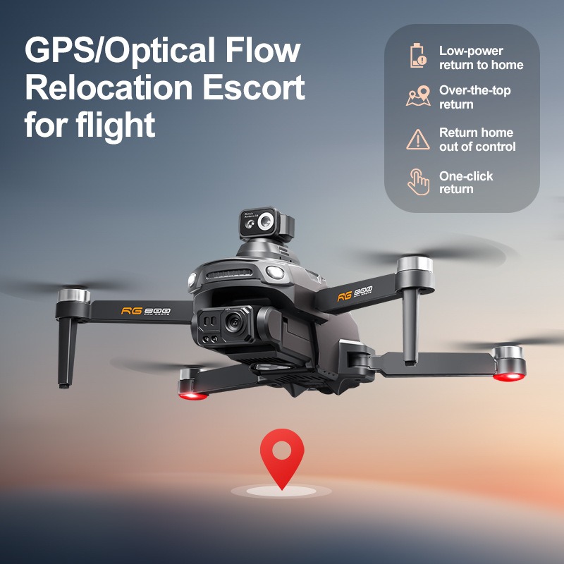 Nouveau Drone RG800 MAX 1080P  - Drone Gimbal 2 Axis avis et prix