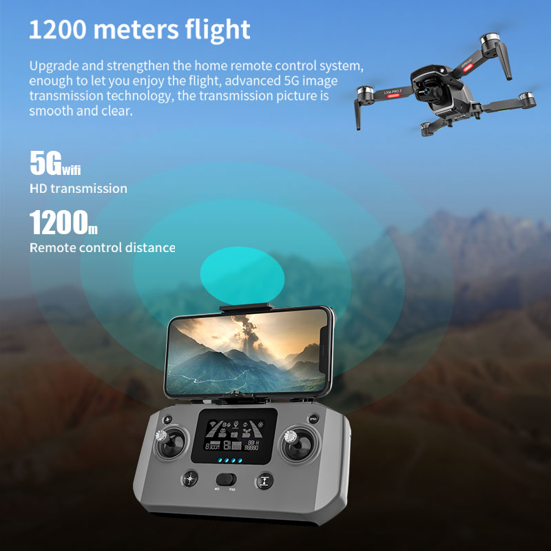 Drone L106 Pro 3 5G WIFI FPV P - Drone Gimbal 2 Axis avis et prix