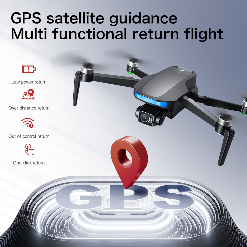 Nouveau drone S-X1 MAX GPS 8K  - Drone Gimbal Case avis et prix
