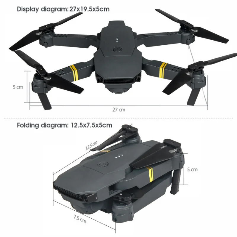 4K Eachine E58 Drone WIFI FPV  - Eachine Drone E58 avis et prix
